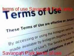 Savannah Park Web Site Terms and Conditions of Use Centurion Pretoria