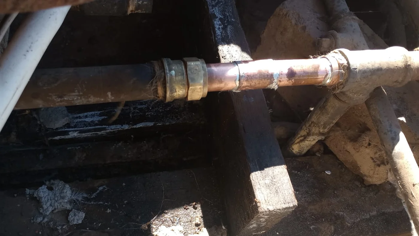 Best Plumber Skanskop Leaks Drains Geysers — Skanskop plumbing call-out Licensed plumber inspecting pipework and fixtures during a service visit in Skanskop — leaks, drains, geysers and emergency repairs assessed on site