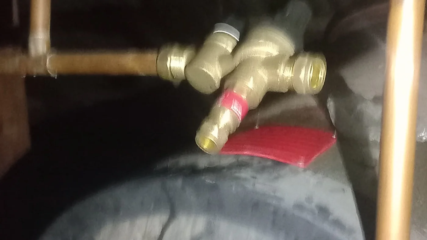 Emergency plumber Gordons View — Benoni call-out Plumber assessing an urgent pipe fault on a Gordons View Benoni service call