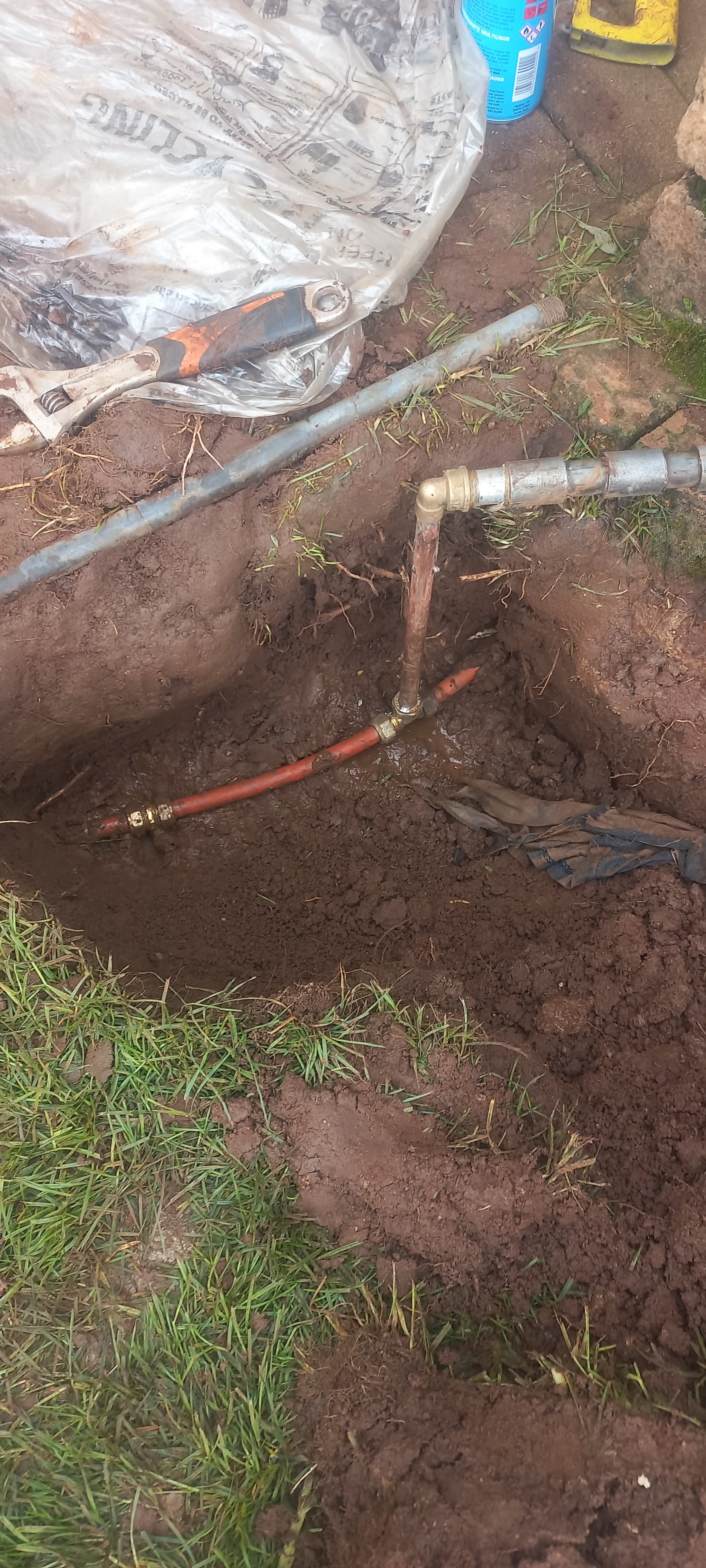 Leak detection and pipe repair in Modderfontein