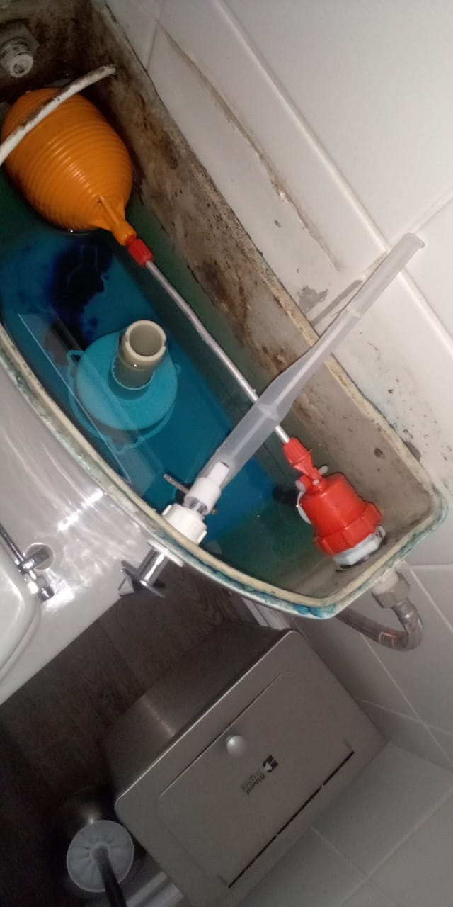 Professional plumbing repair work completed 