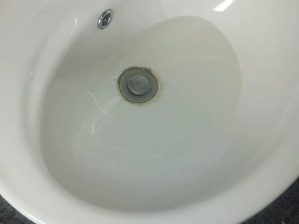 Close-up of completed plumbing repair work