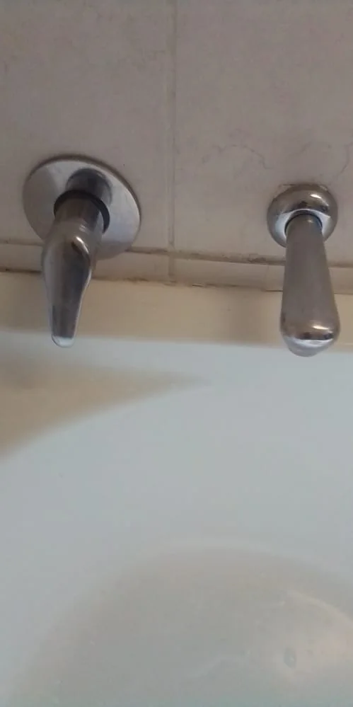 Close-up of completed plumbing repair work