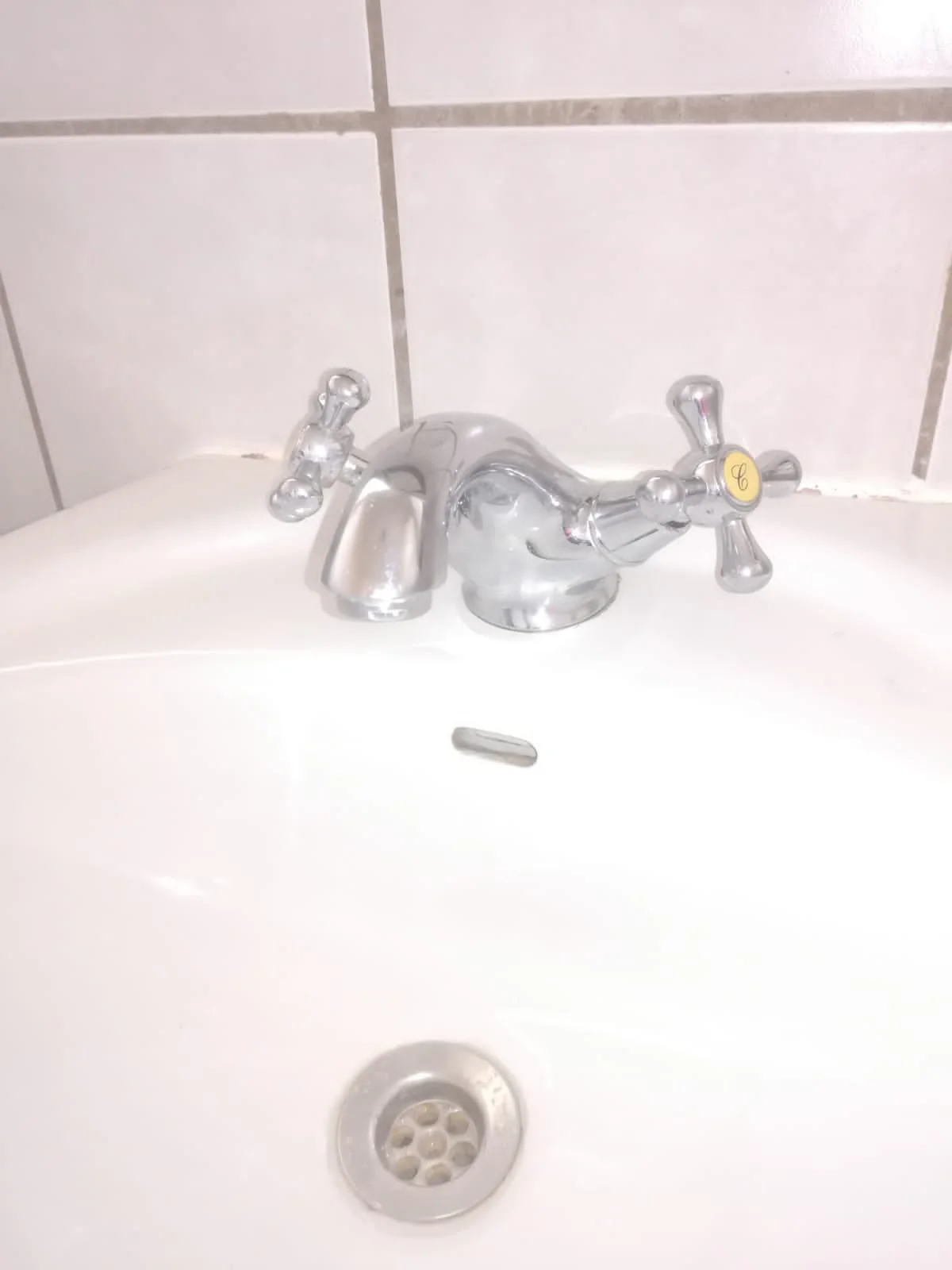 Close-up of completed plumbing repair work