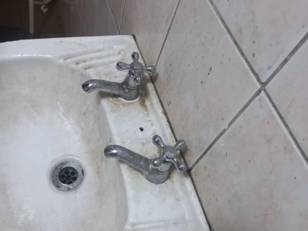 Close-up of completed plumbing repair work
