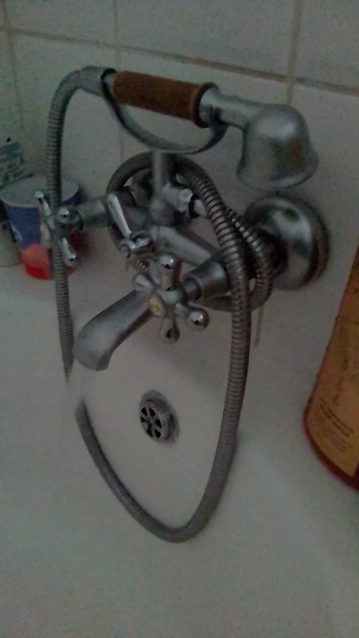 Close-up of completed plumbing repair work