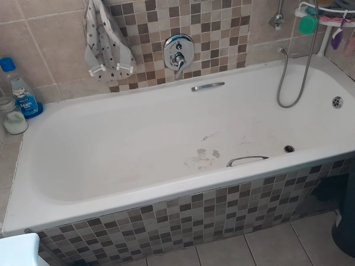 Close-up of completed plumbing repair work