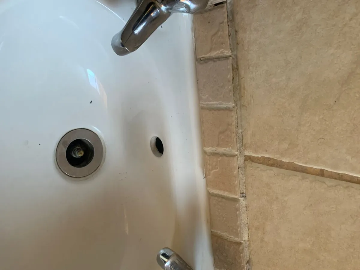 Close-up of completed plumbing repair work