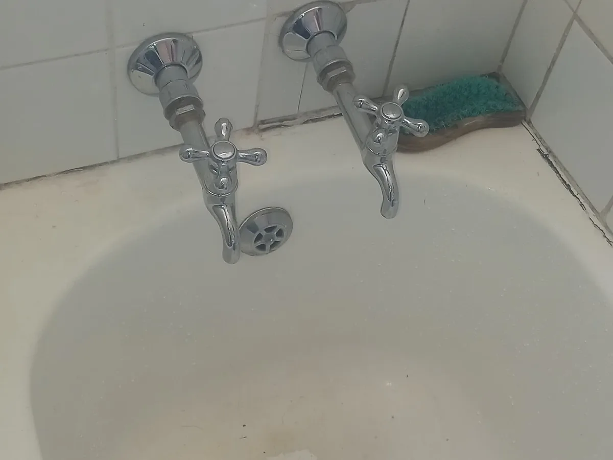 Close-up of completed plumbing repair work