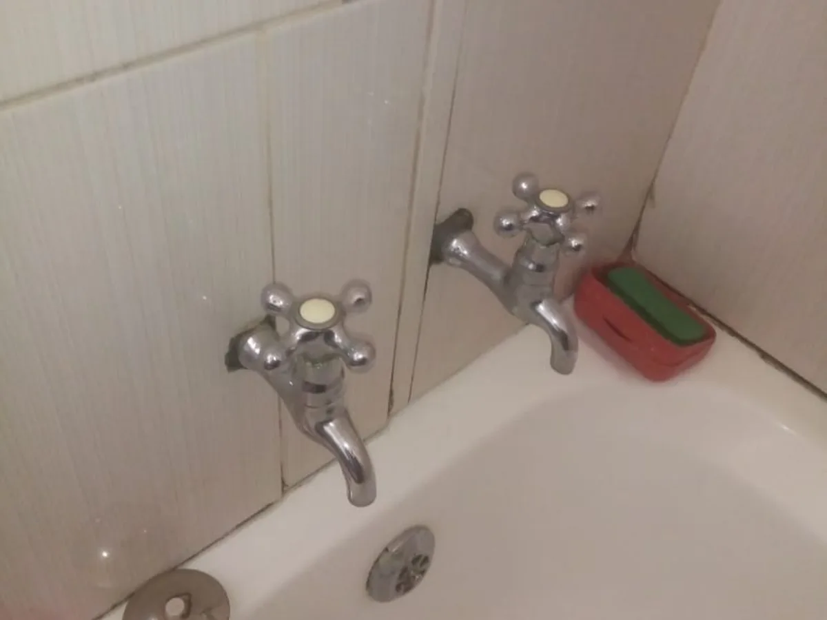 Close-up of completed plumbing repair work