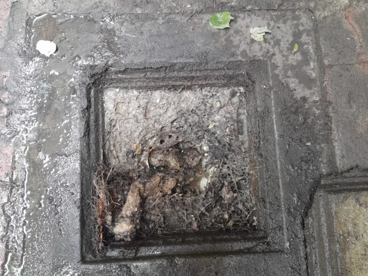 Close-up of completed plumbing repair work
