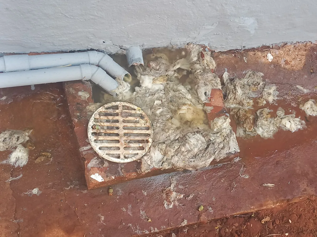 Close-up of completed plumbing repair work