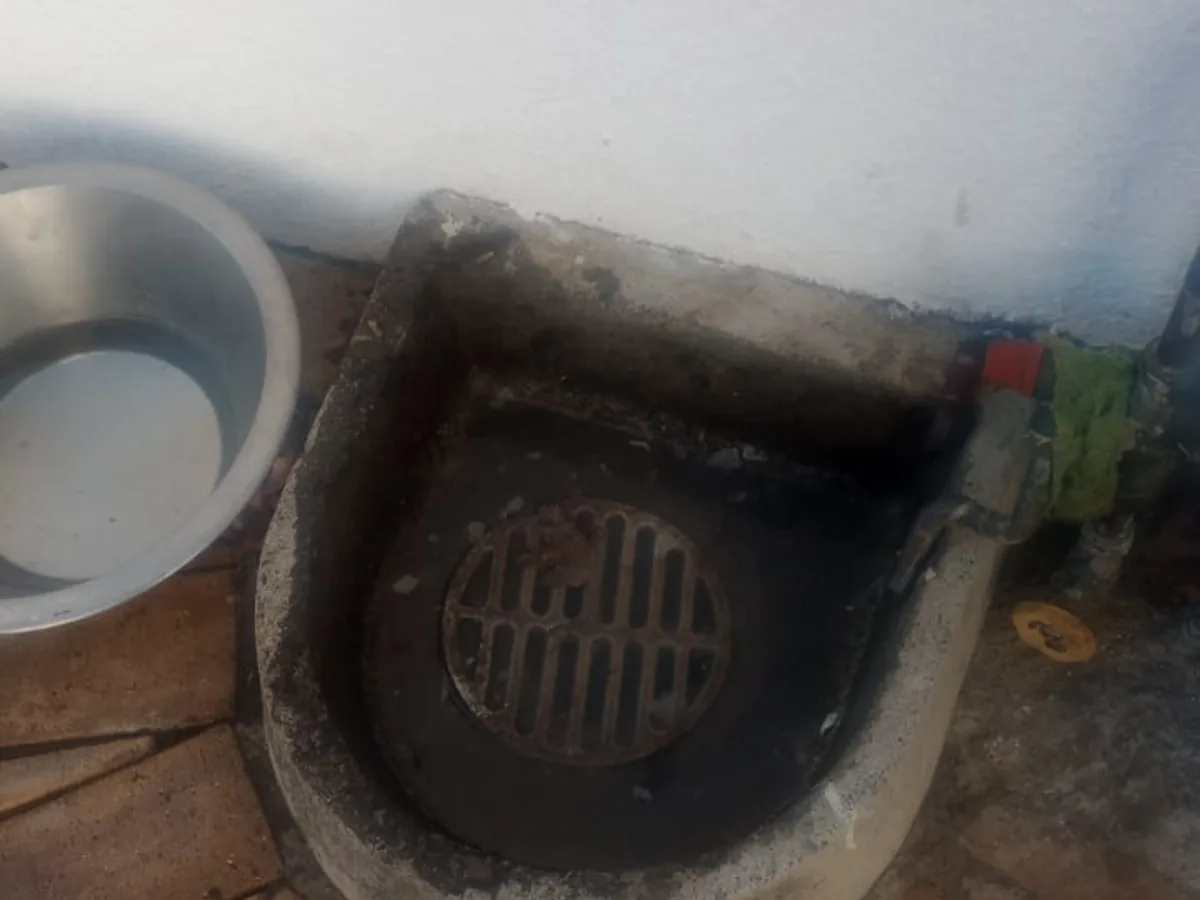 Close-up of completed plumbing repair work