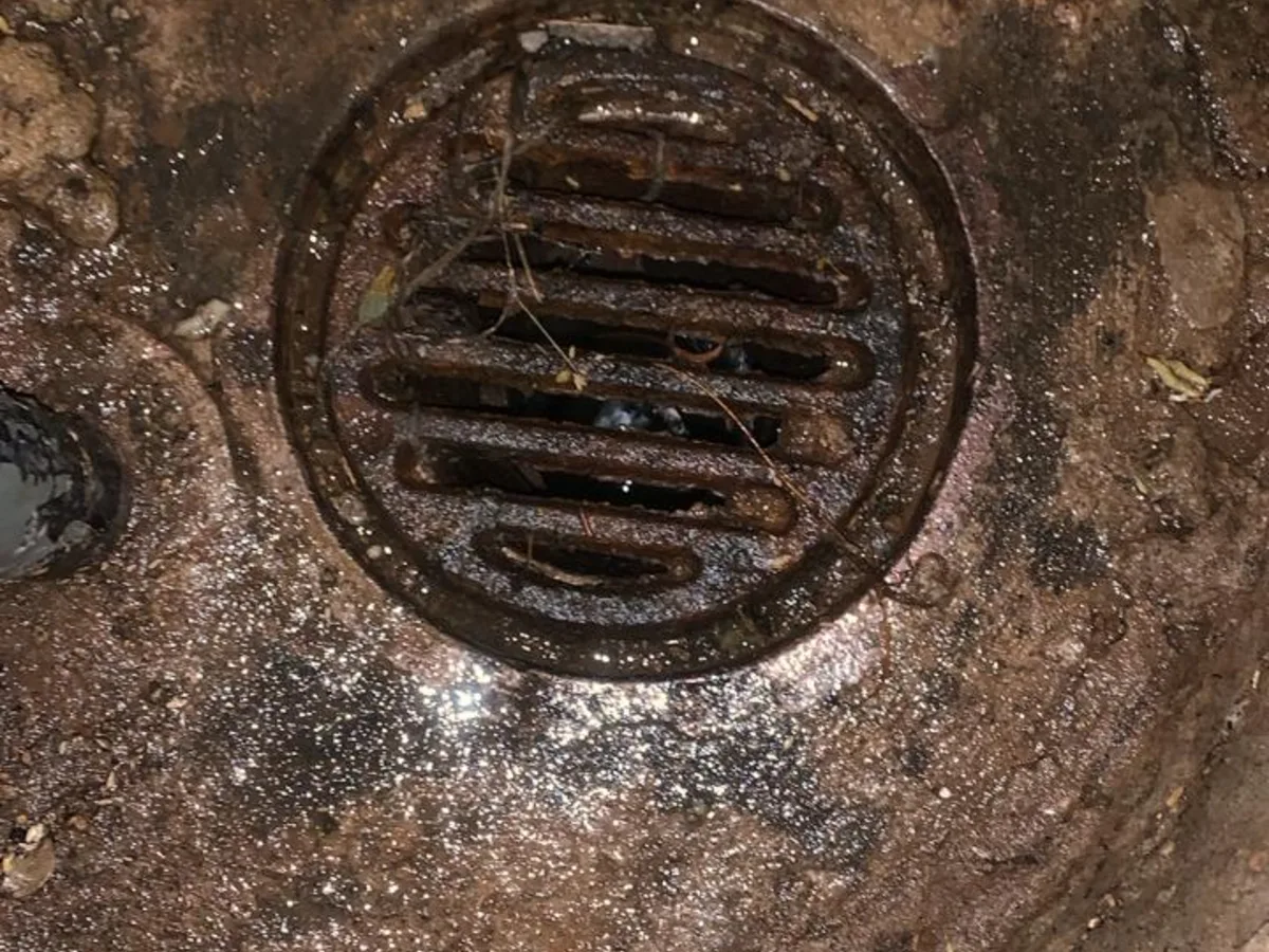 Close-up of completed plumbing repair work