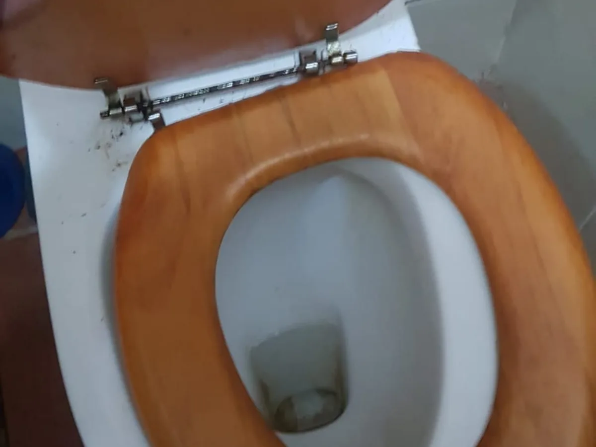 Close-up of completed plumbing repair work