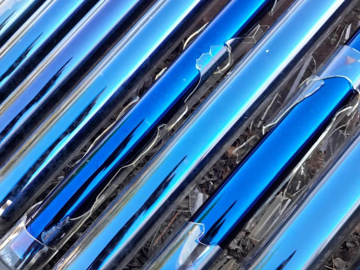 Close-up of completed plumbing repair work