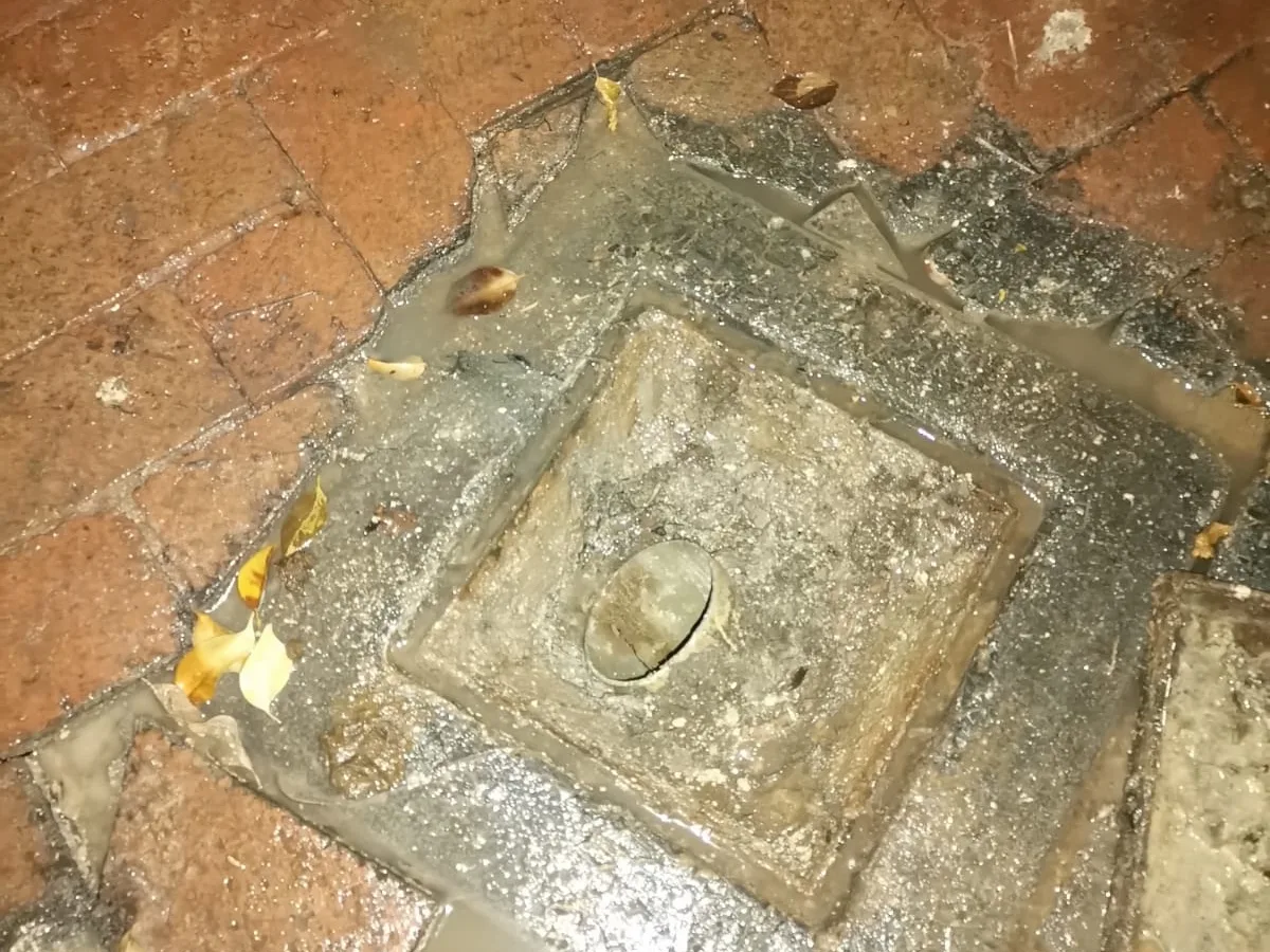 Close-up of completed plumbing repair work