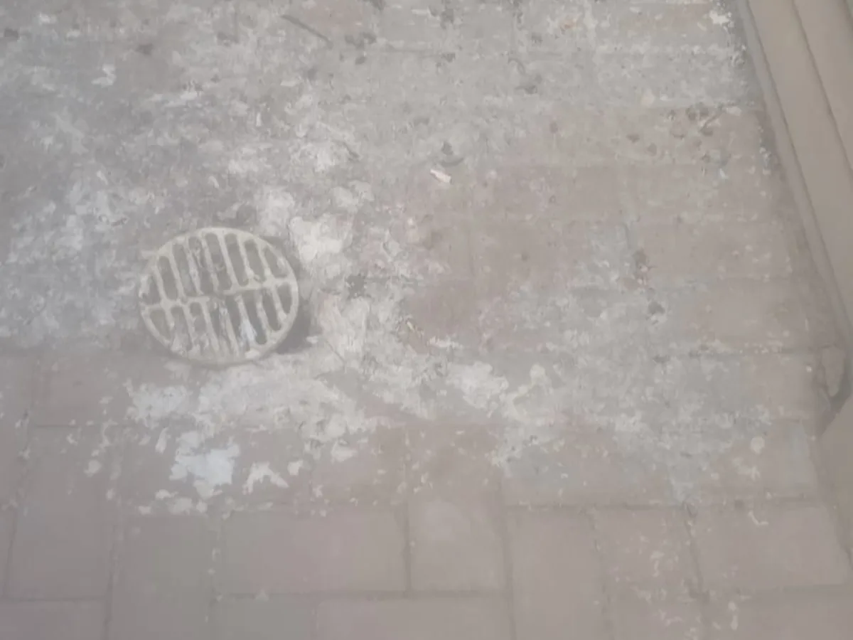 Close-up of completed plumbing repair work