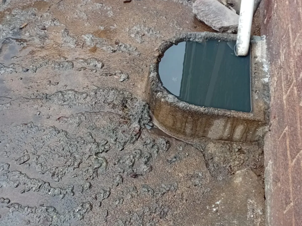 Close-up of completed plumbing repair work