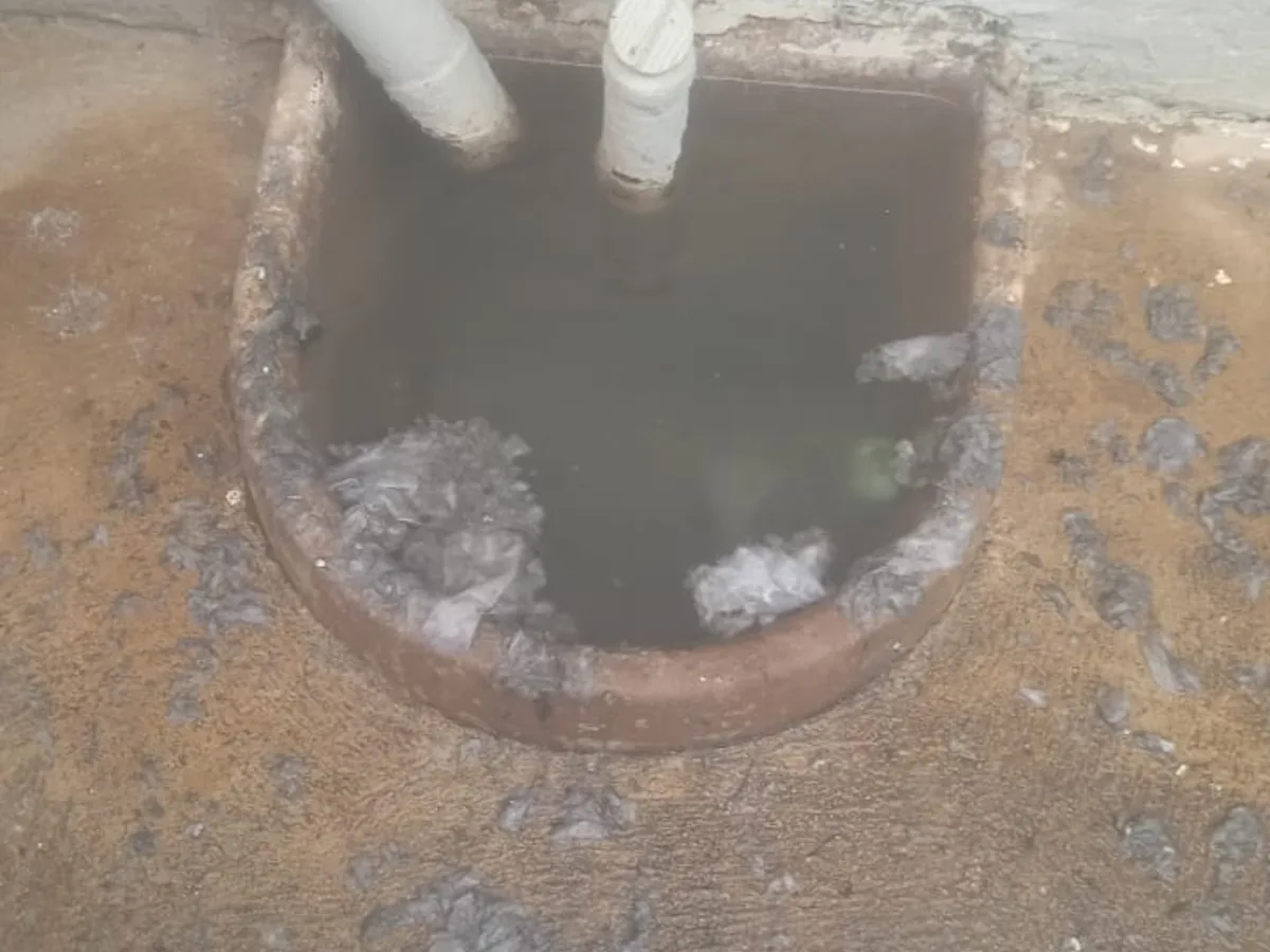 Close-up of completed plumbing repair work