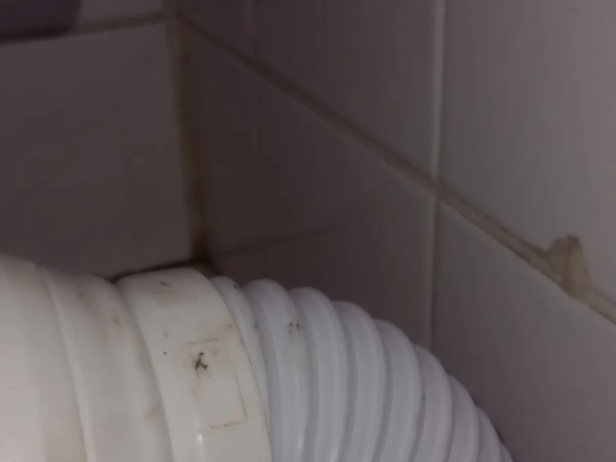 Close-up of completed plumbing repair work