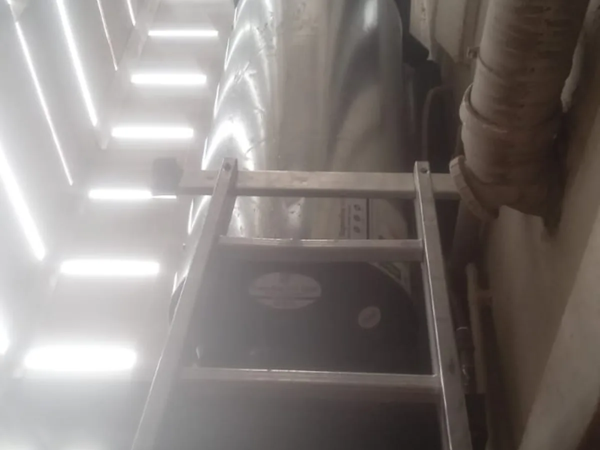 Close-up of completed plumbing repair work