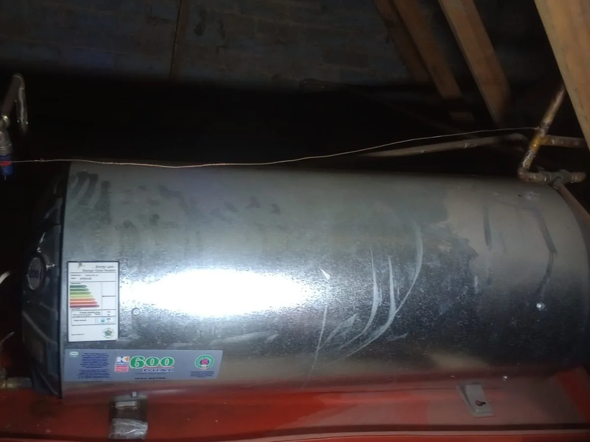 Close-up of completed plumbing repair work
