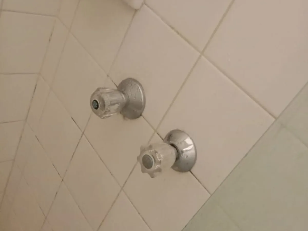 Close-up of completed plumbing repair work