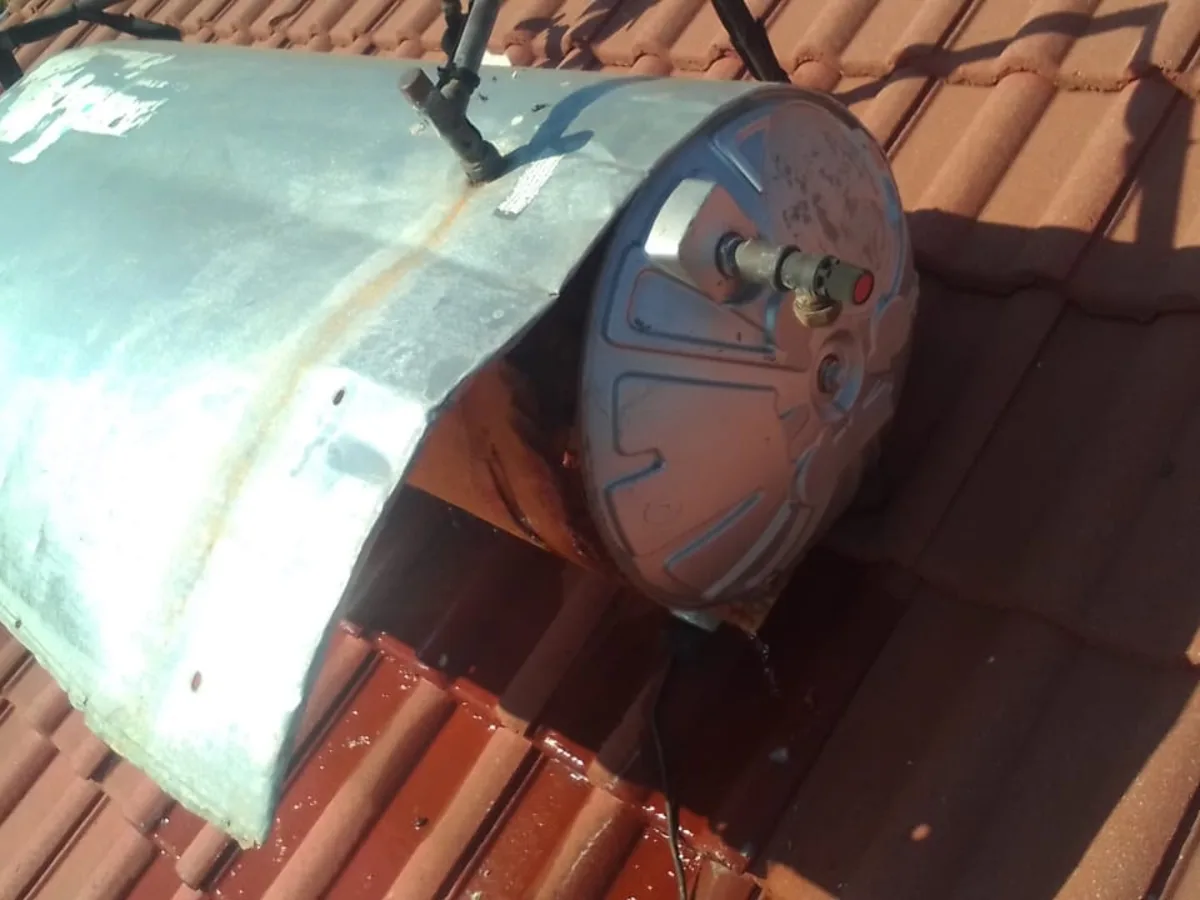 Close-up of completed plumbing repair work