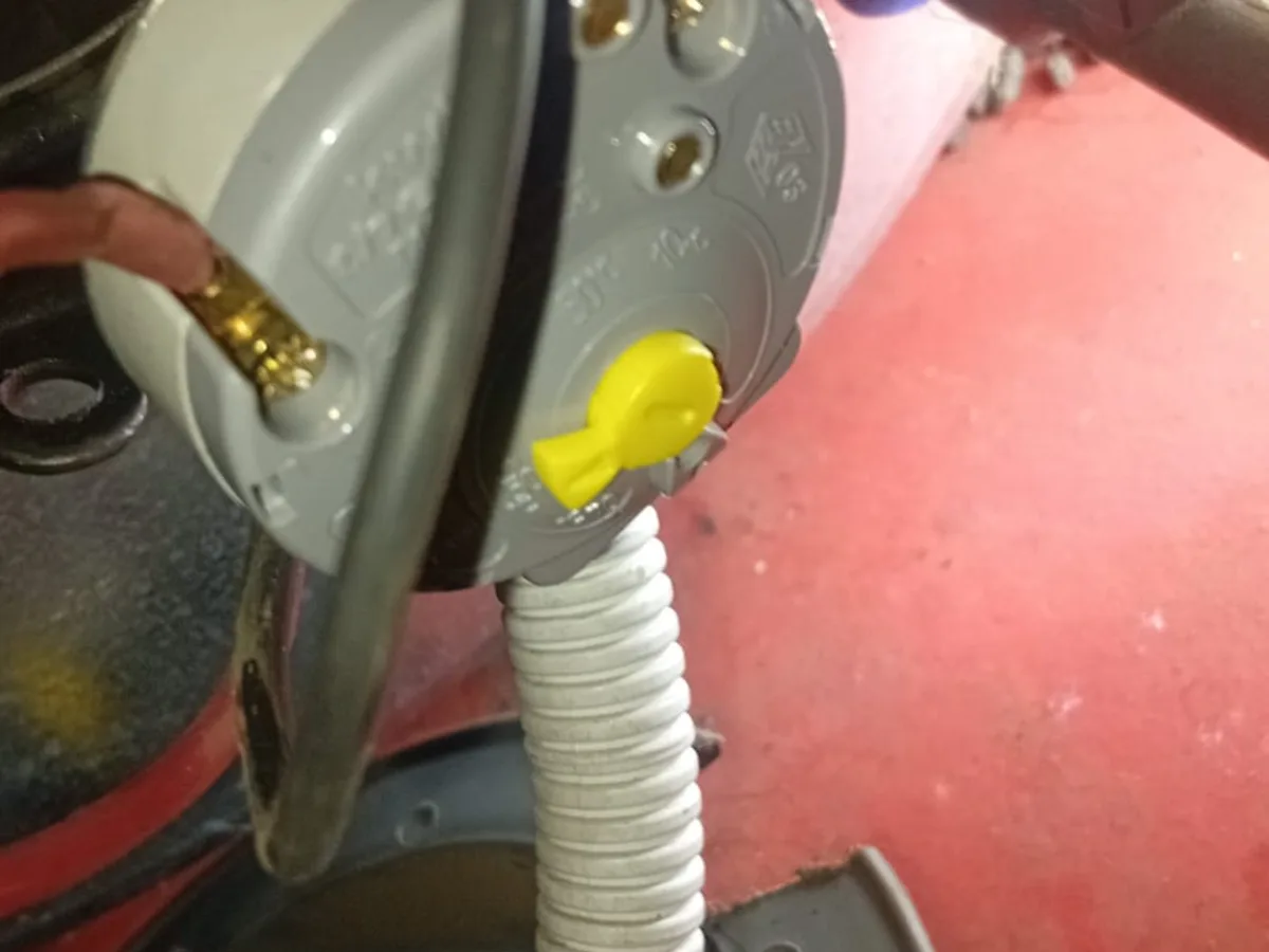 Close-up of completed plumbing repair work