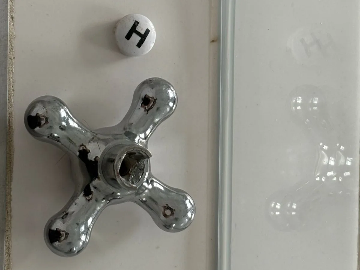Close-up of completed plumbing repair work