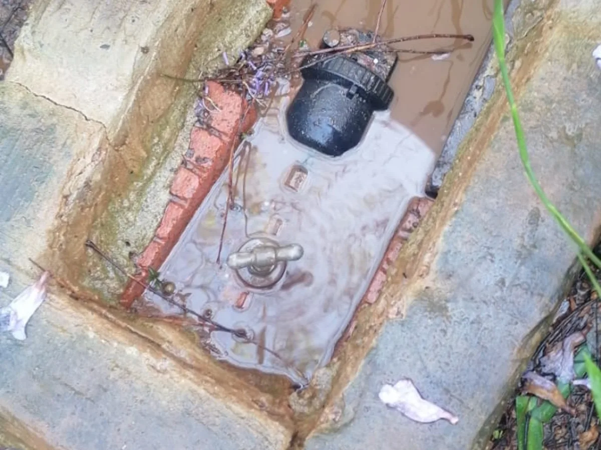 Close-up of completed plumbing repair work