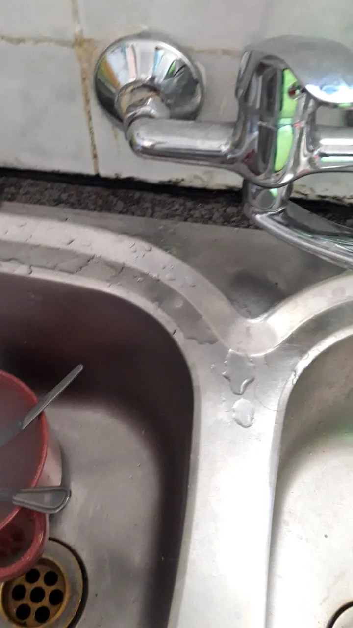 Close-up of completed plumbing repair work