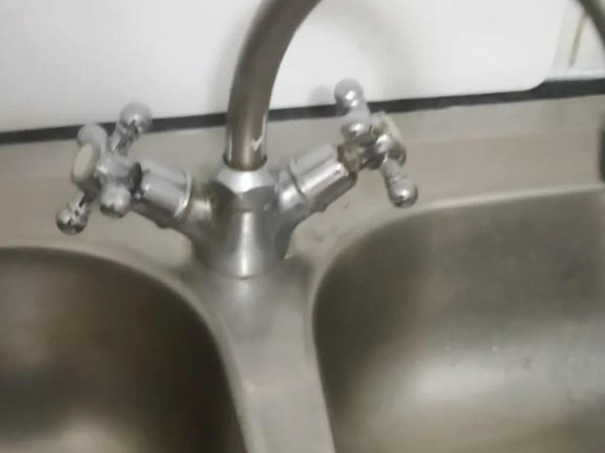 Close-up of completed plumbing repair work