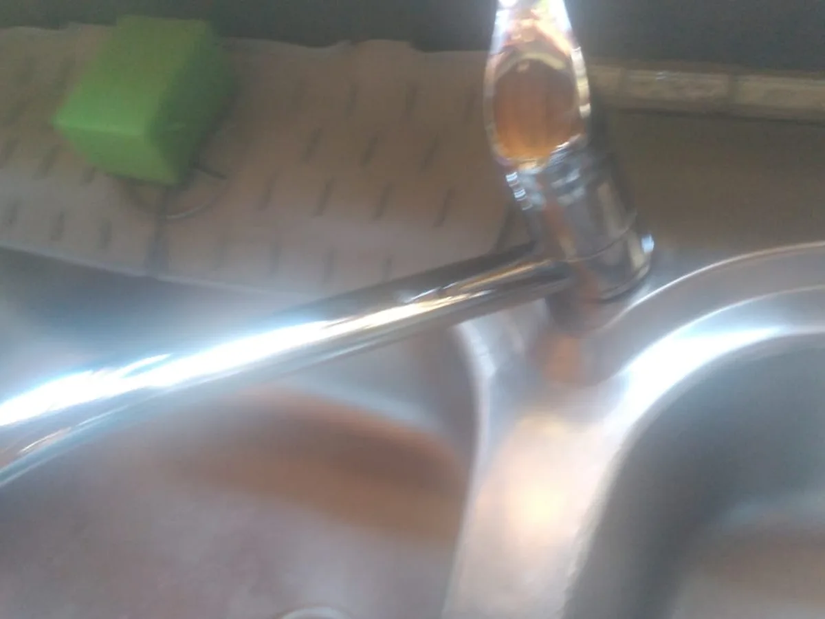 Close-up of completed plumbing repair work