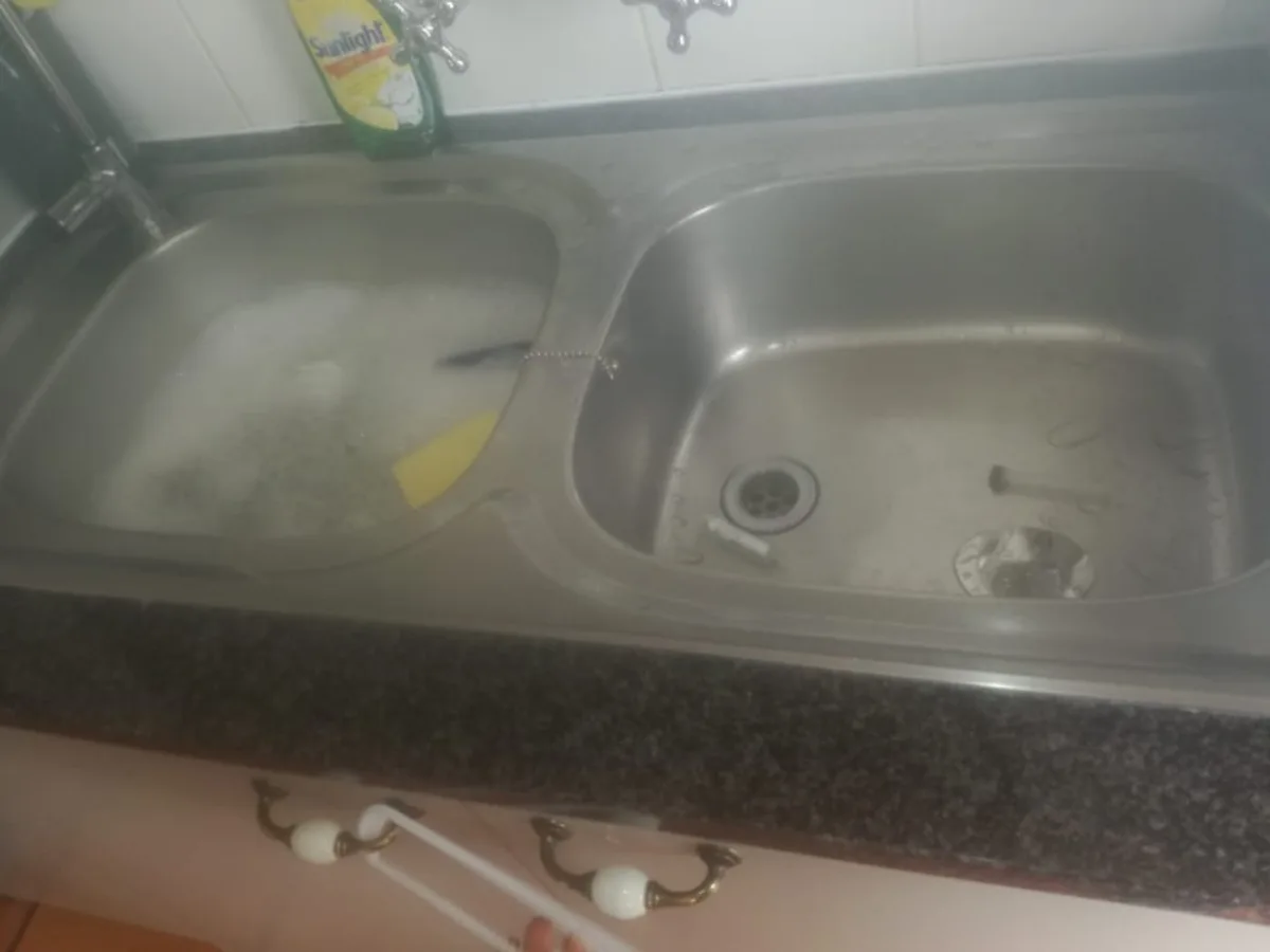 Close-up of completed plumbing repair work