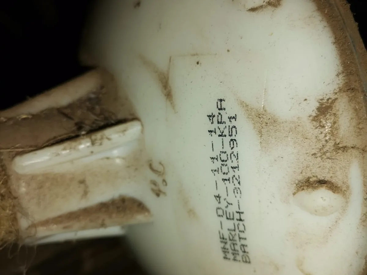 Close-up of completed plumbing repair work