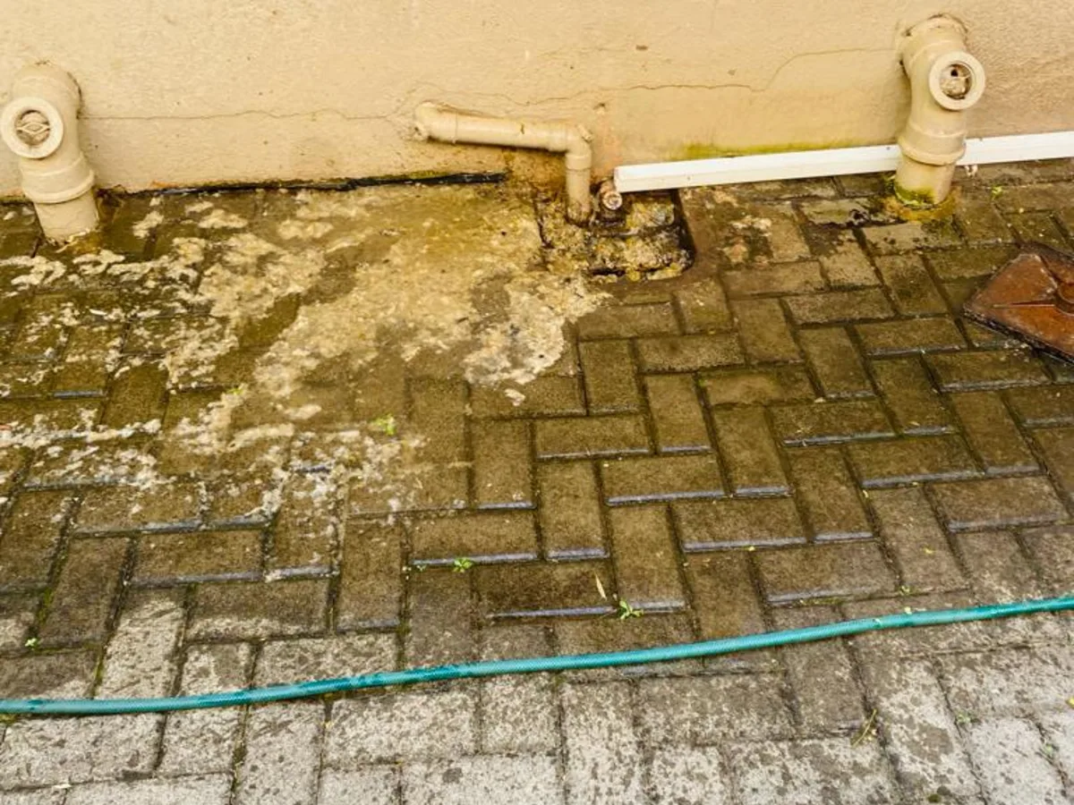 Close-up of completed plumbing repair work