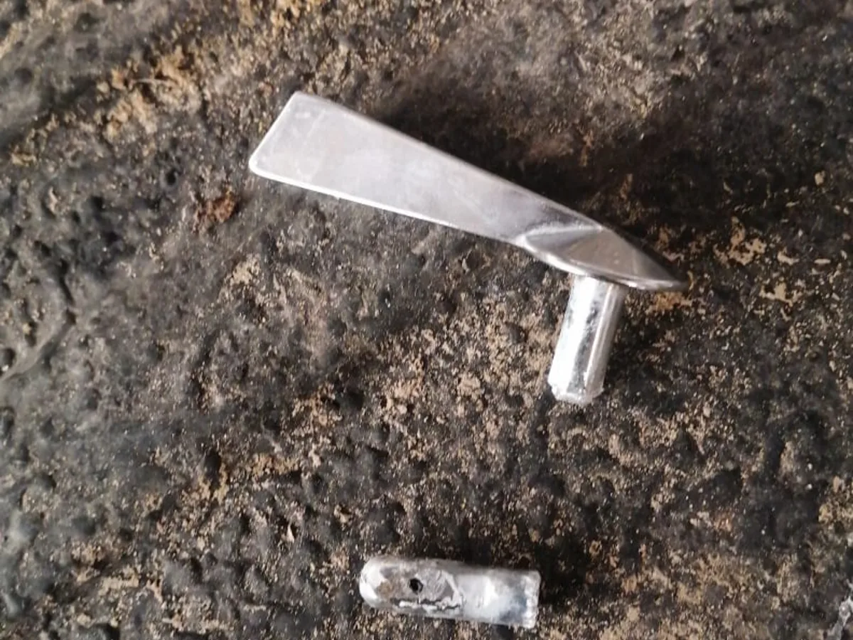 Close-up of completed plumbing repair work