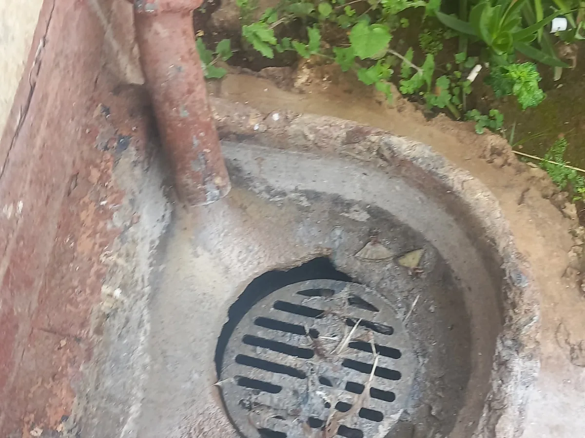 Close-up of completed plumbing repair work