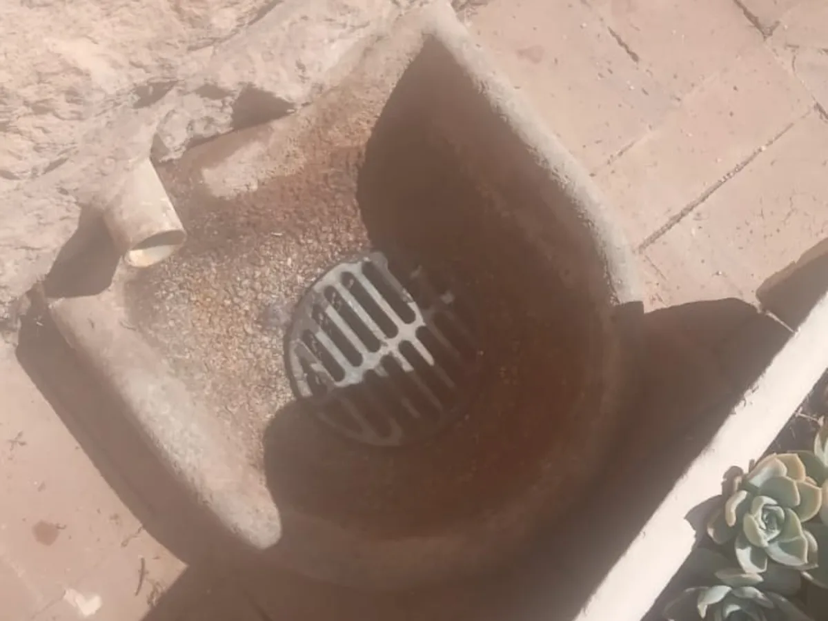 Close-up of completed plumbing repair work