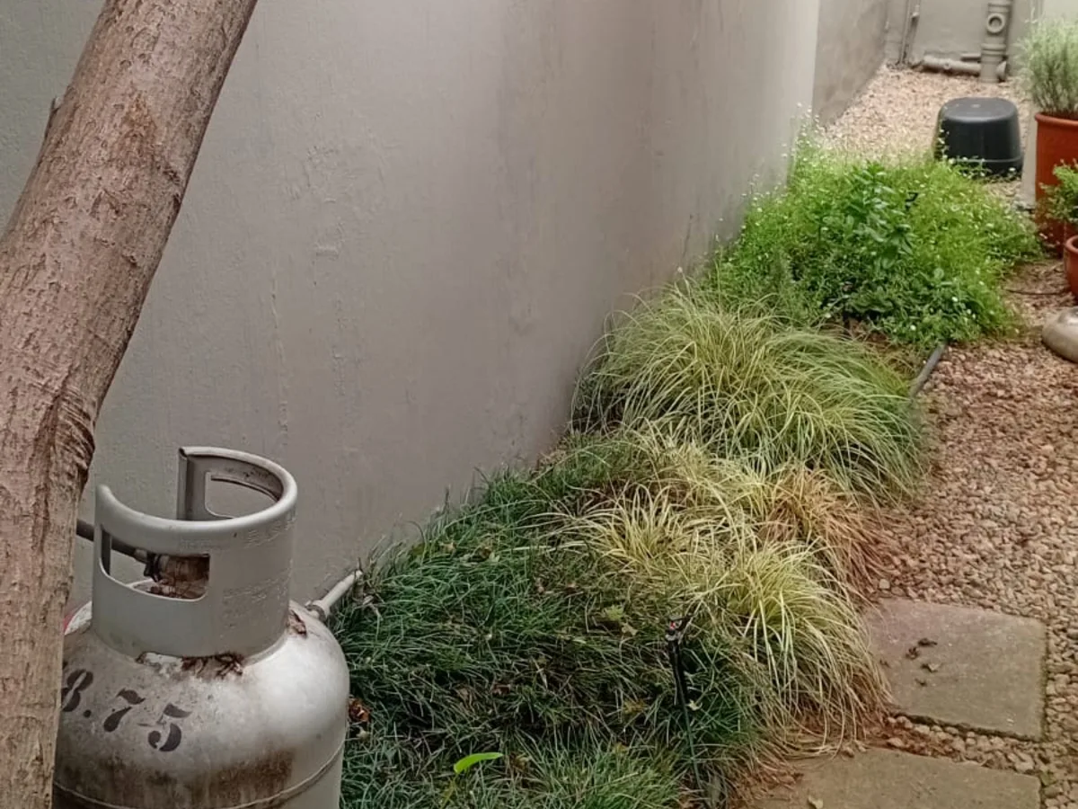 Close-up of completed plumbing repair work