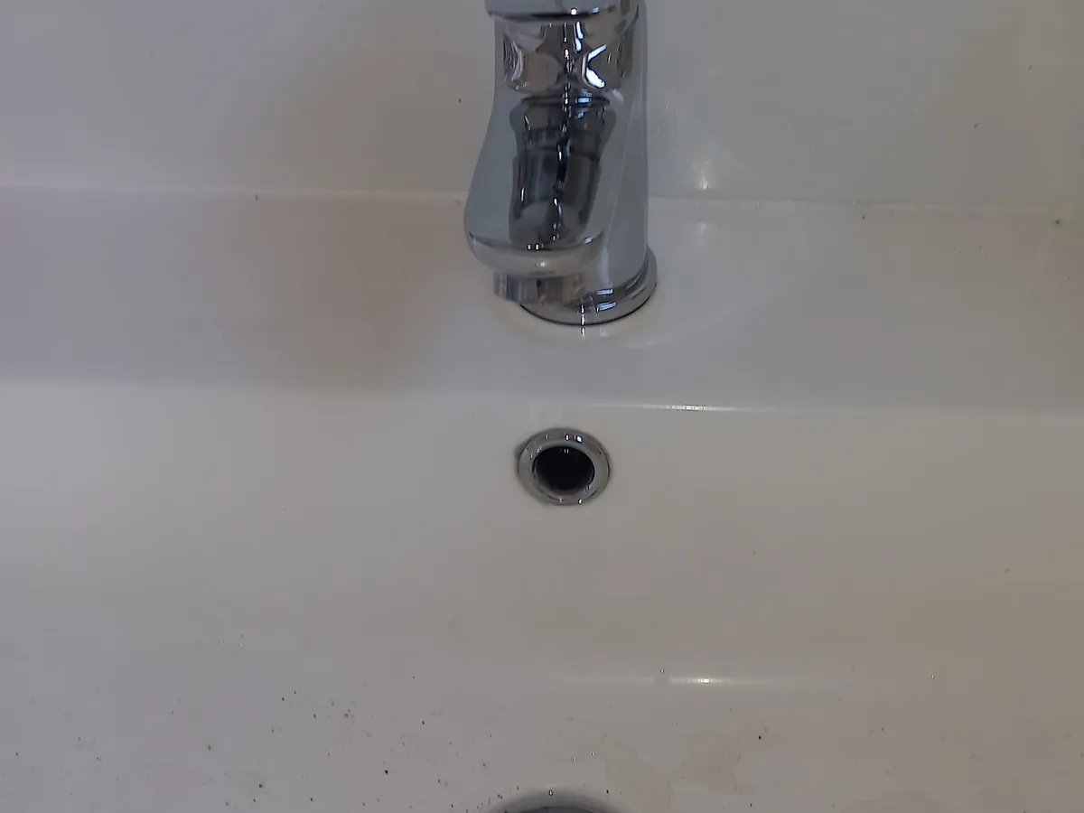 Close-up of completed plumbing repair work