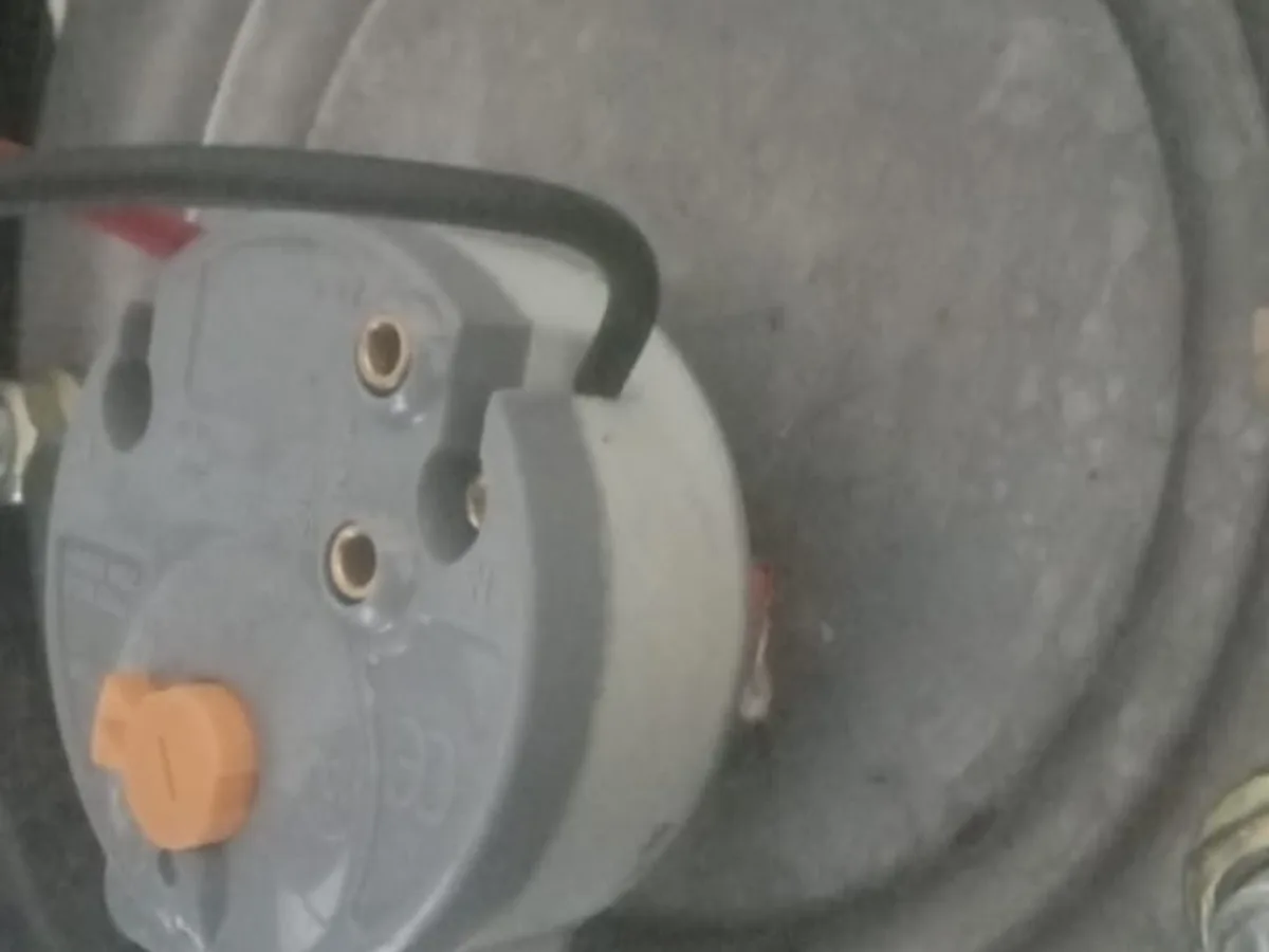 Close-up of completed plumbing repair work