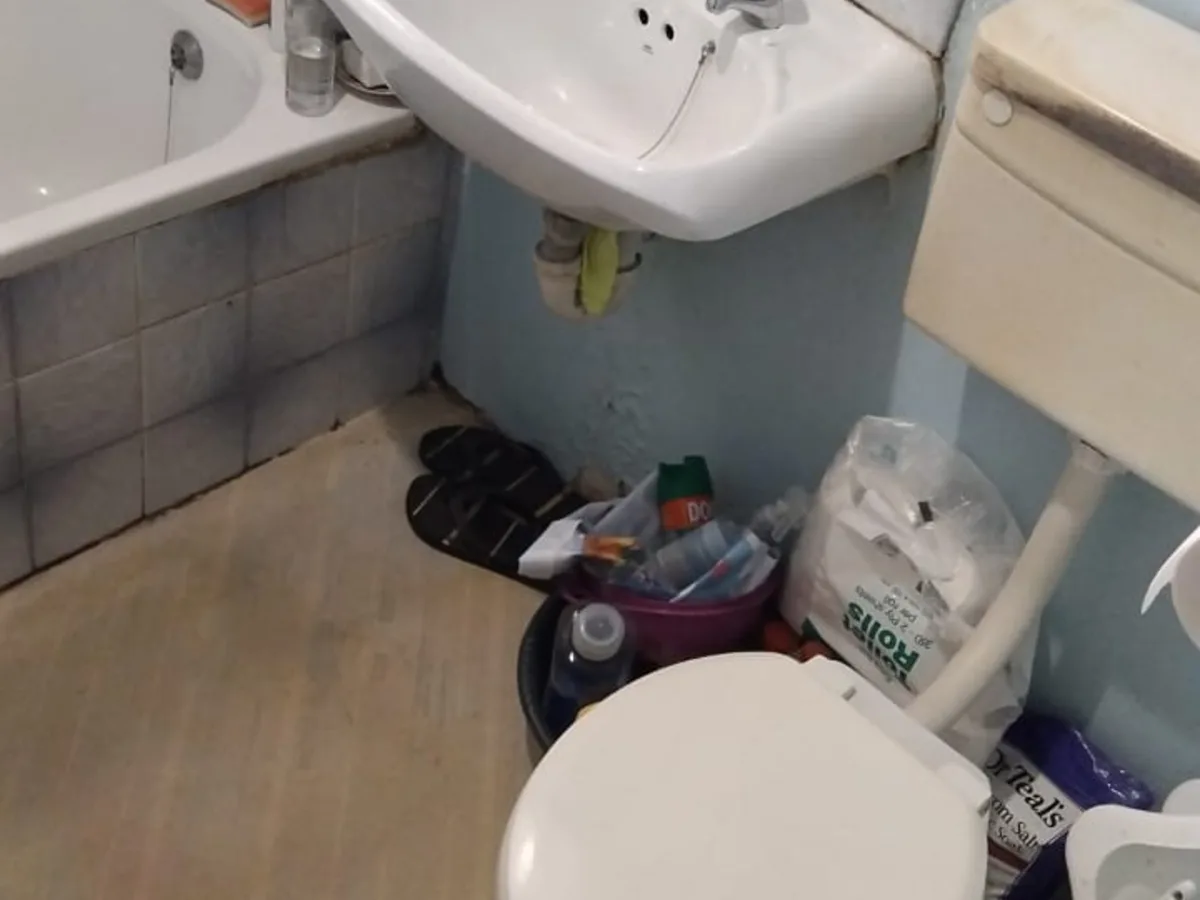 Close-up of completed plumbing repair work
