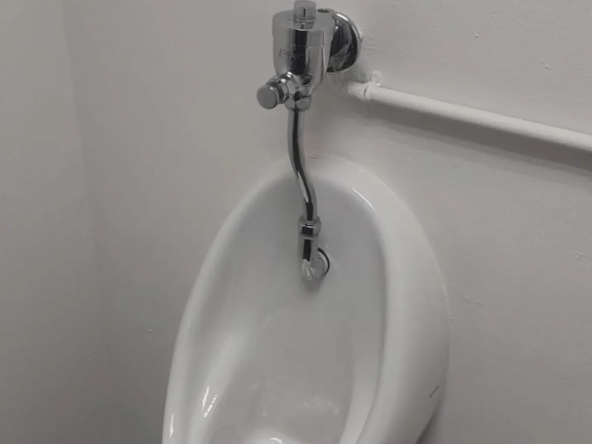 Close-up of completed plumbing repair work