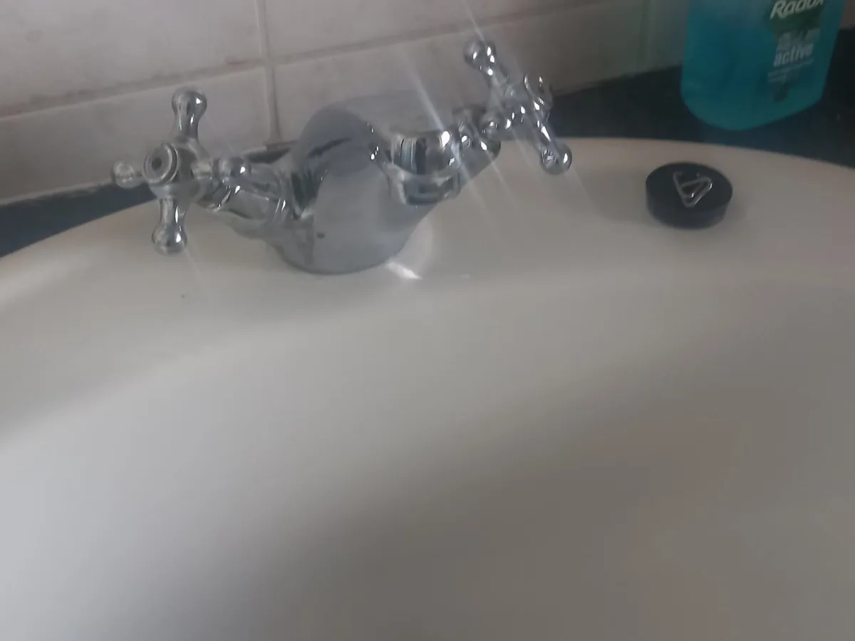 Close-up of completed plumbing repair work