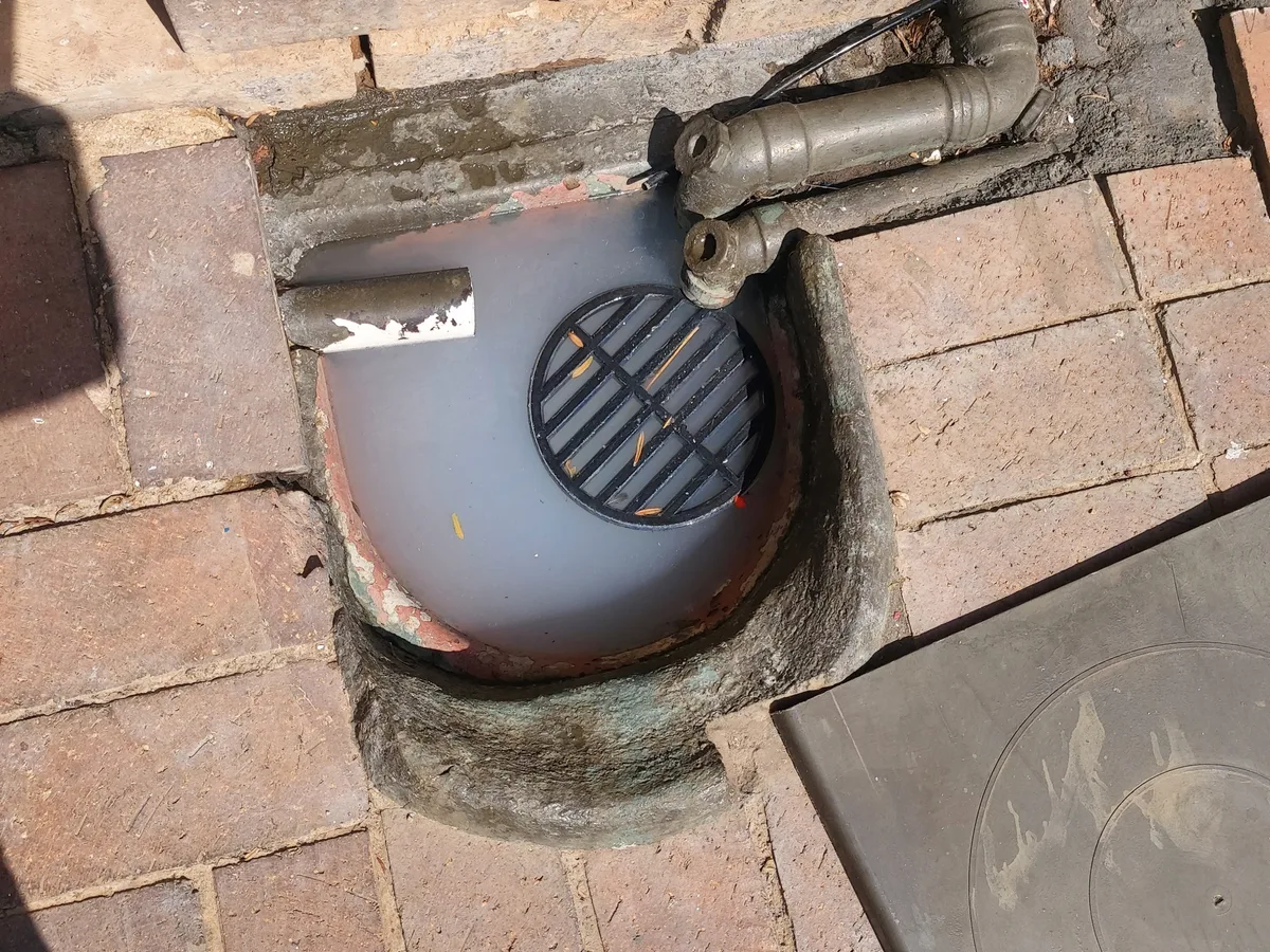 Close-up of completed plumbing repair work