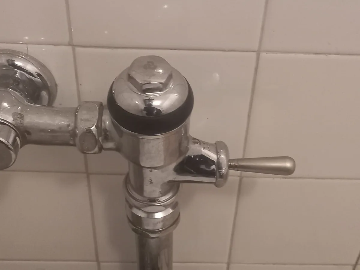 Close-up of completed plumbing repair work