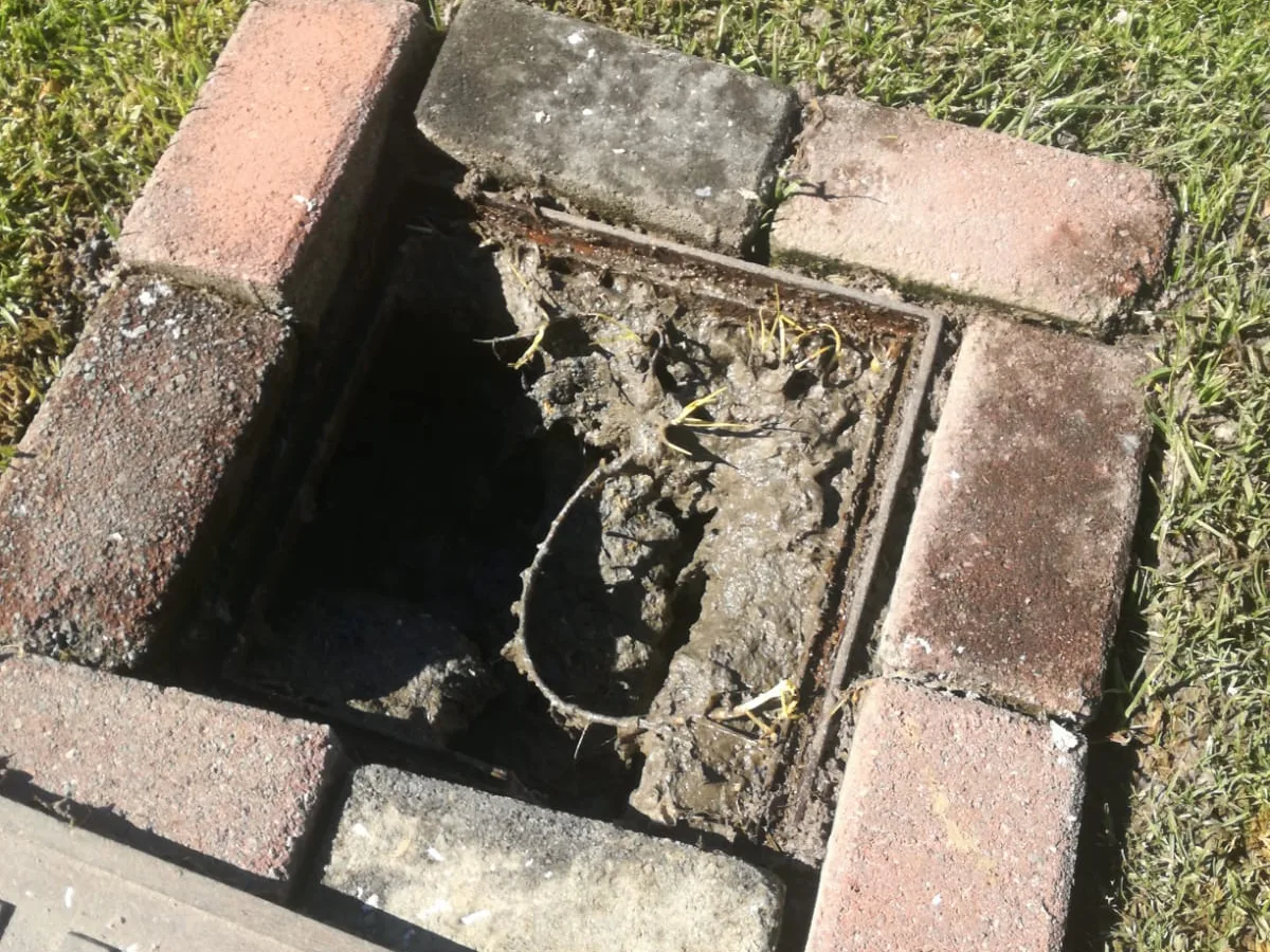 Close-up of completed plumbing repair work